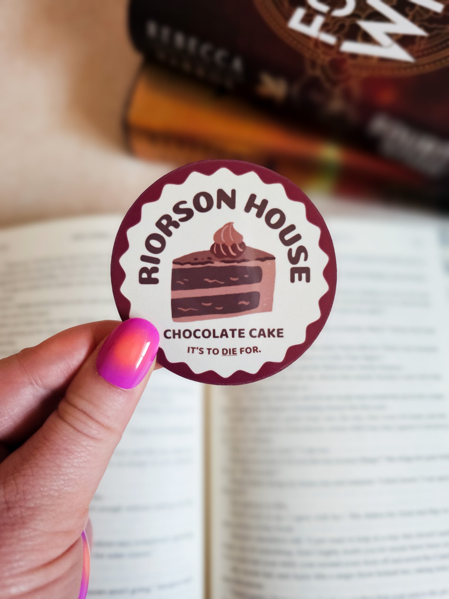 Riorson Chocolate Cake Sticker