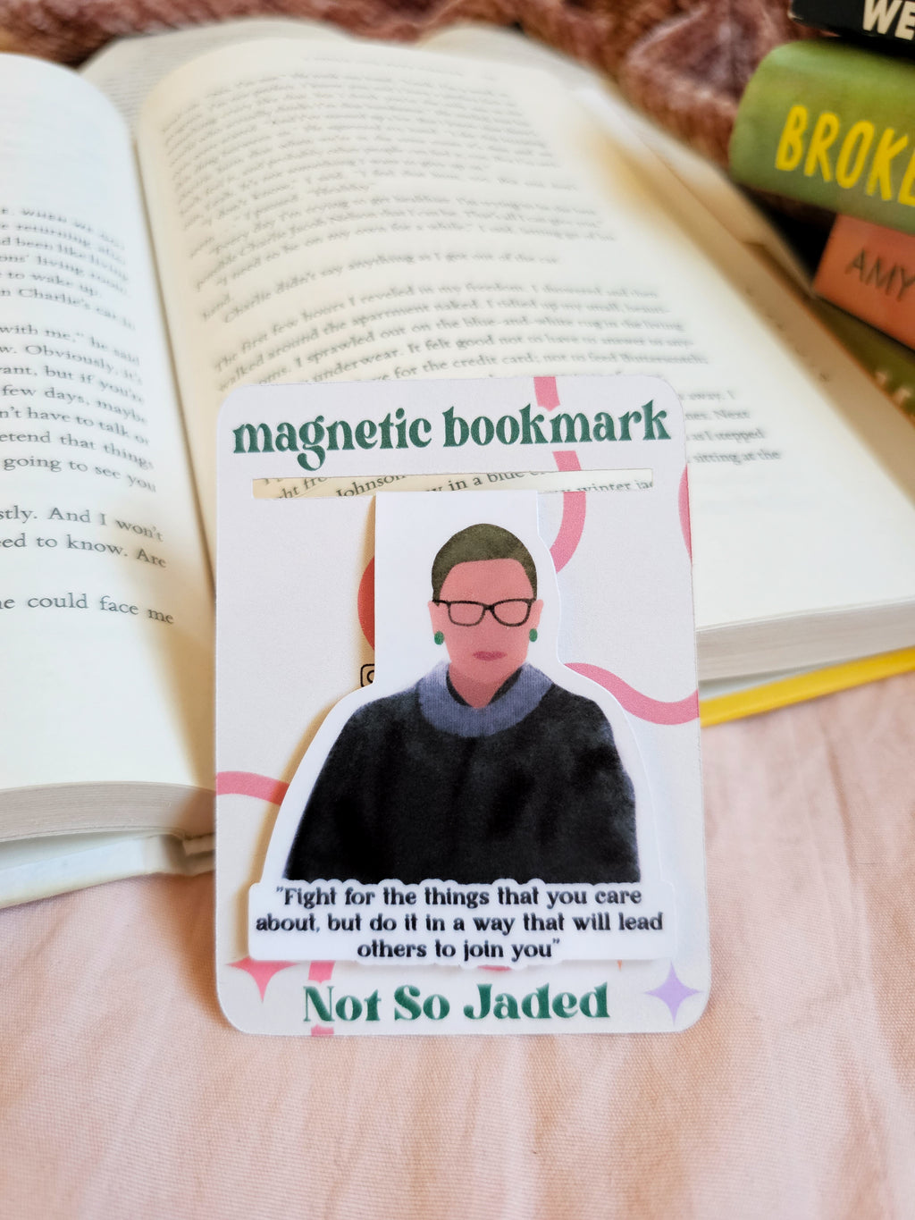 RBG Magnetic Bookmark