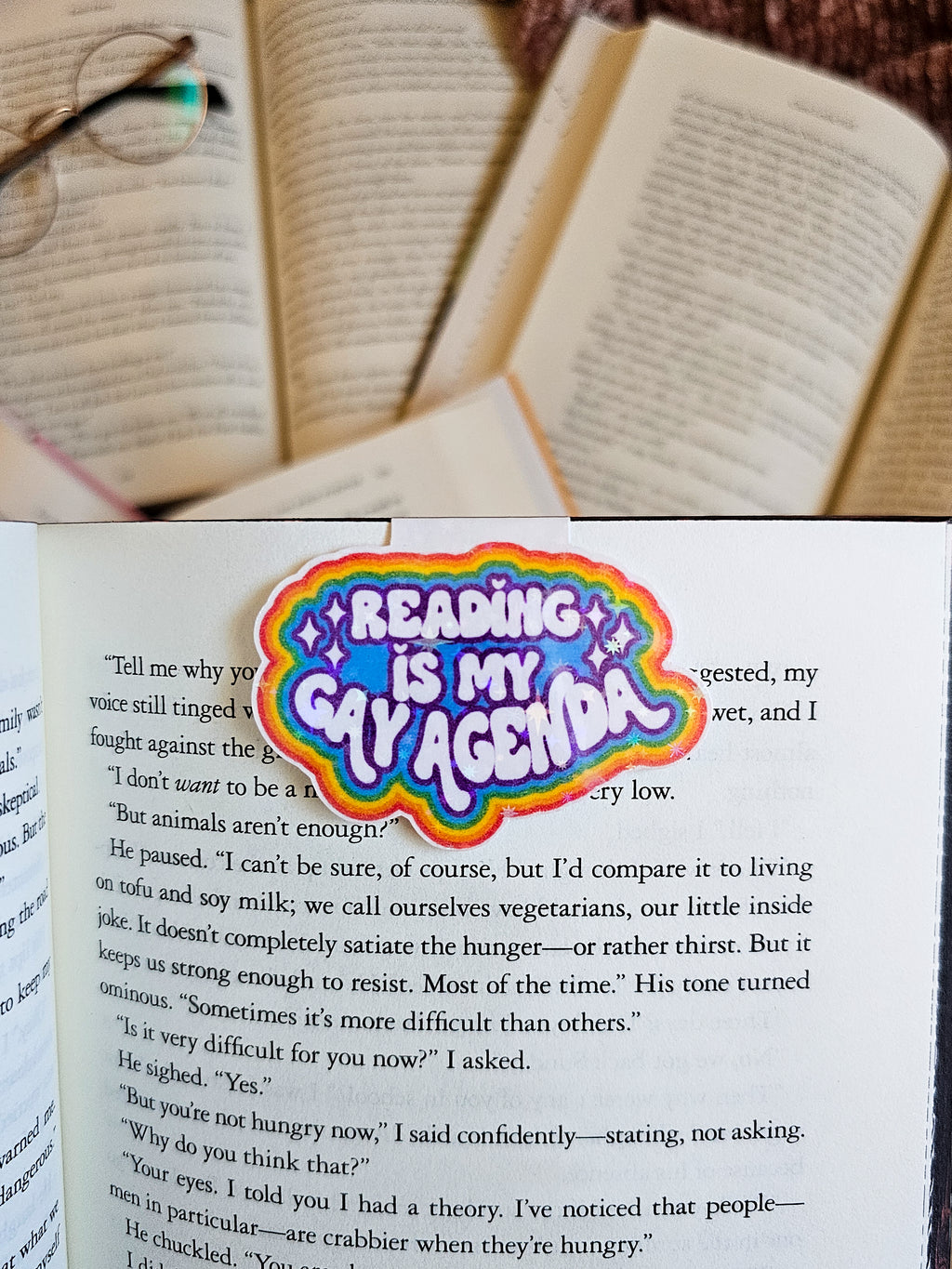 Gay Agenda Magnetic Bookmark