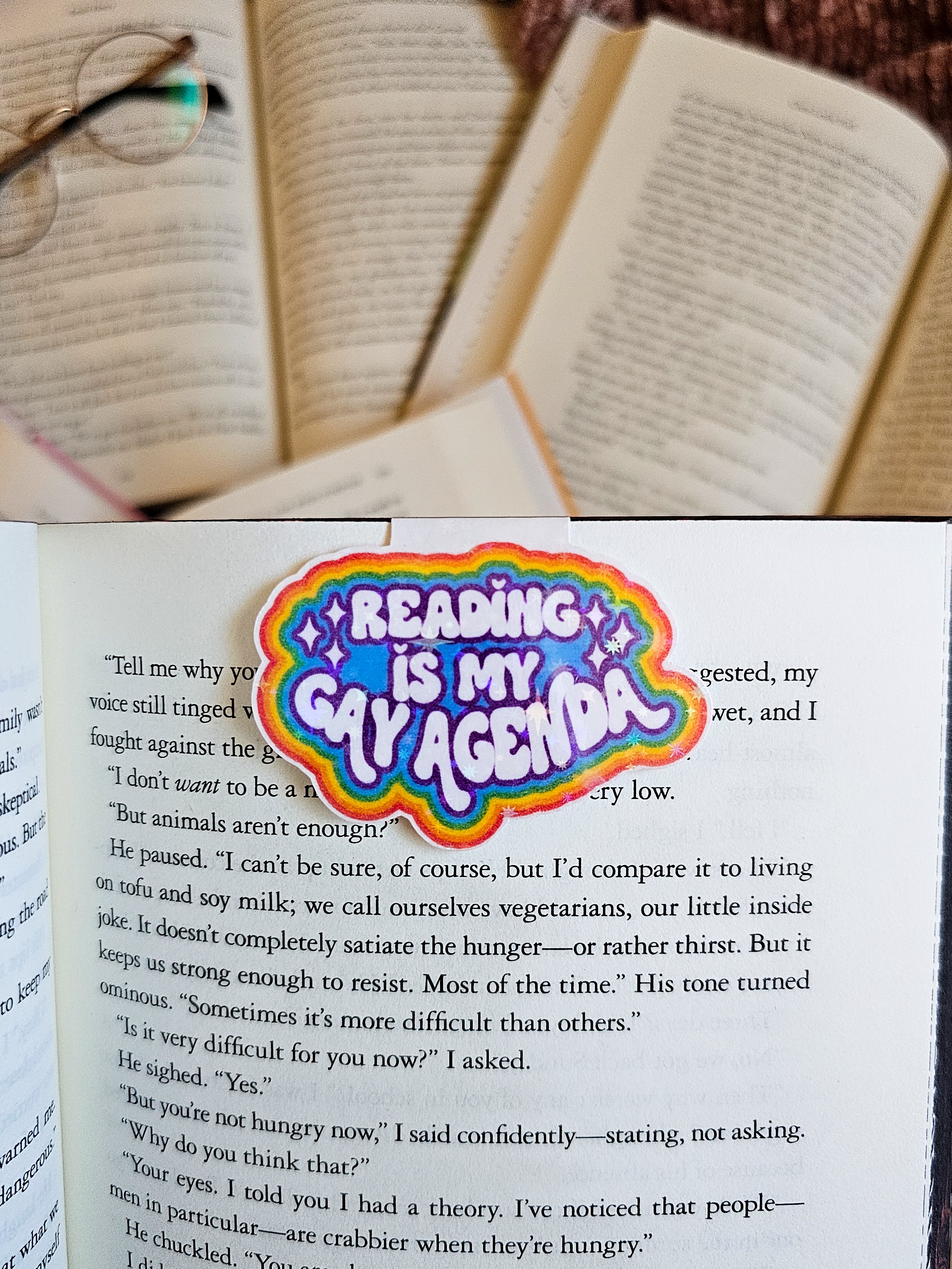 Gay Agenda Magnetic Bookmark