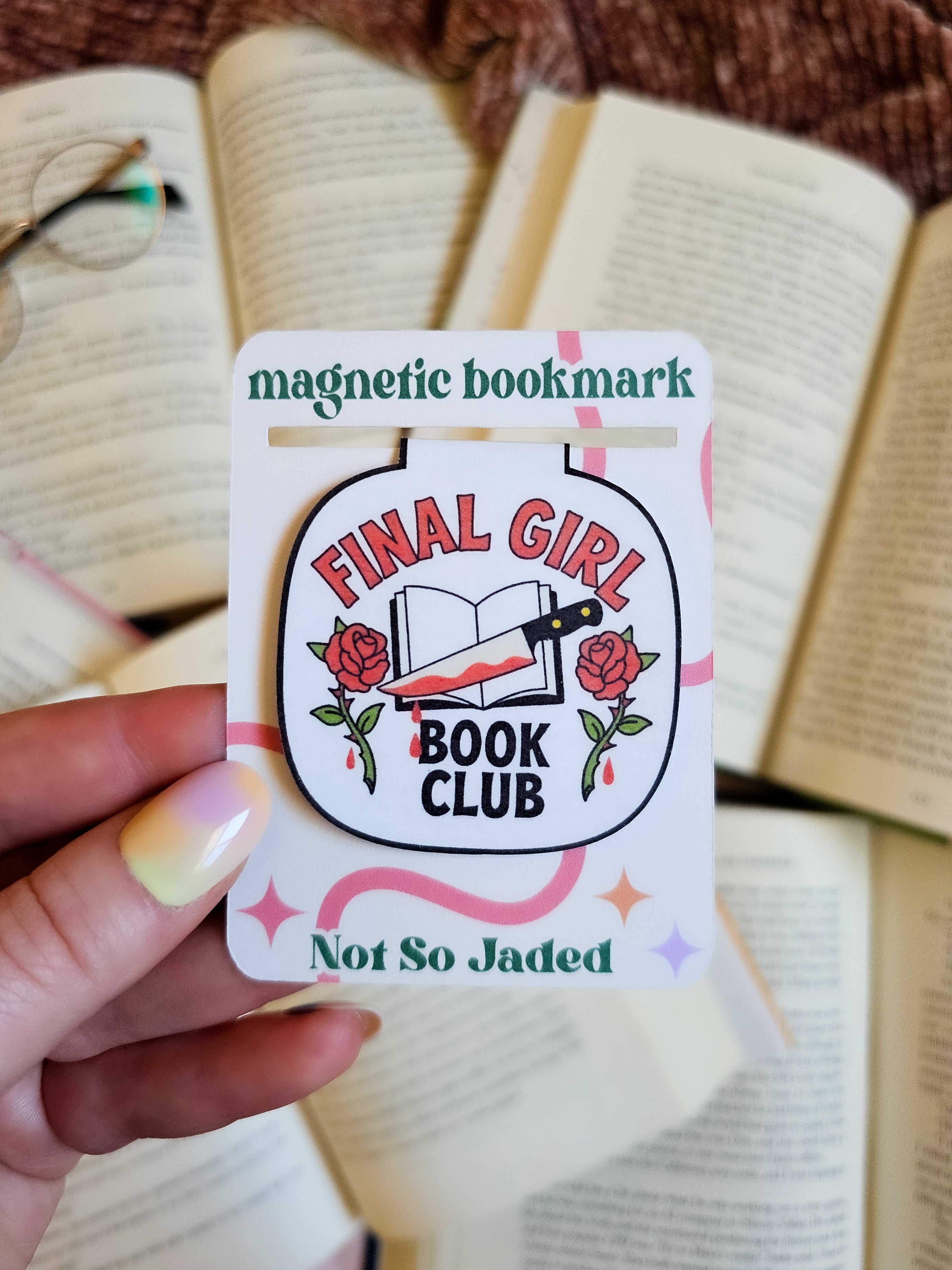 Final Girl Magnetic Bookmark