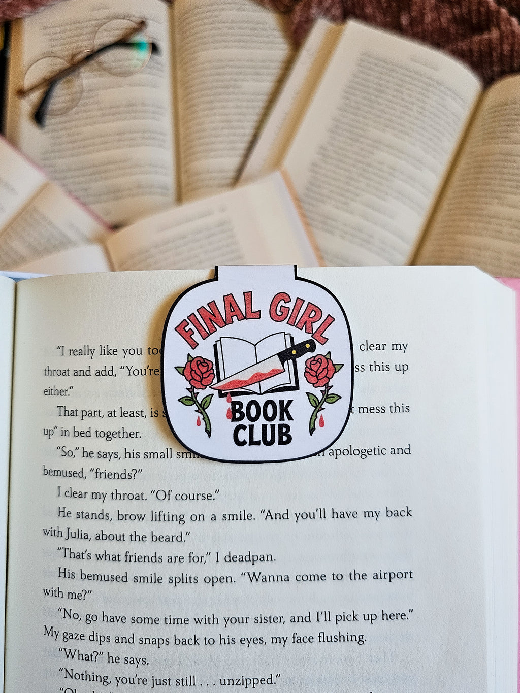 Final Girl Magnetic Bookmark