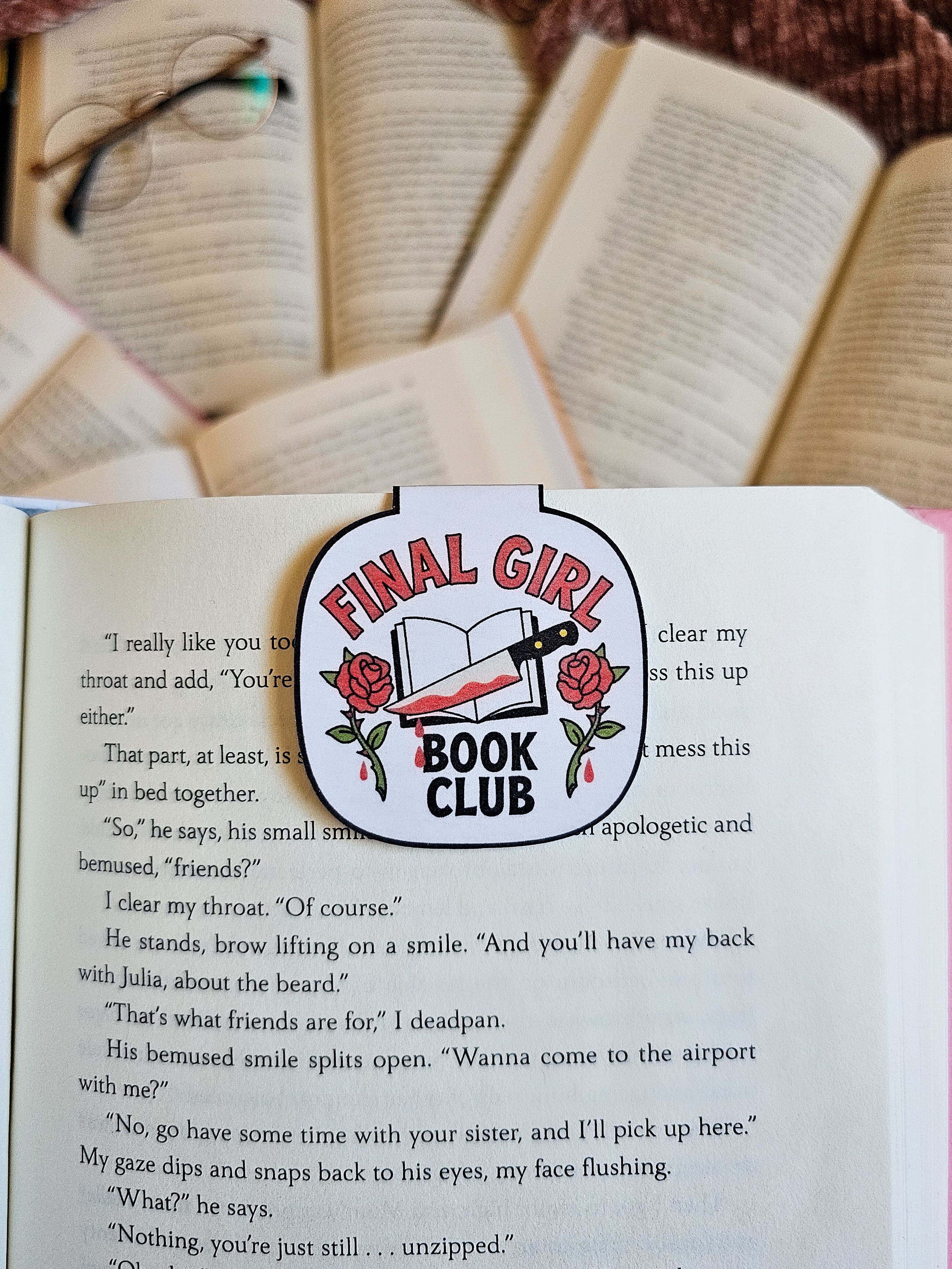 Final Girl Magnetic Bookmark