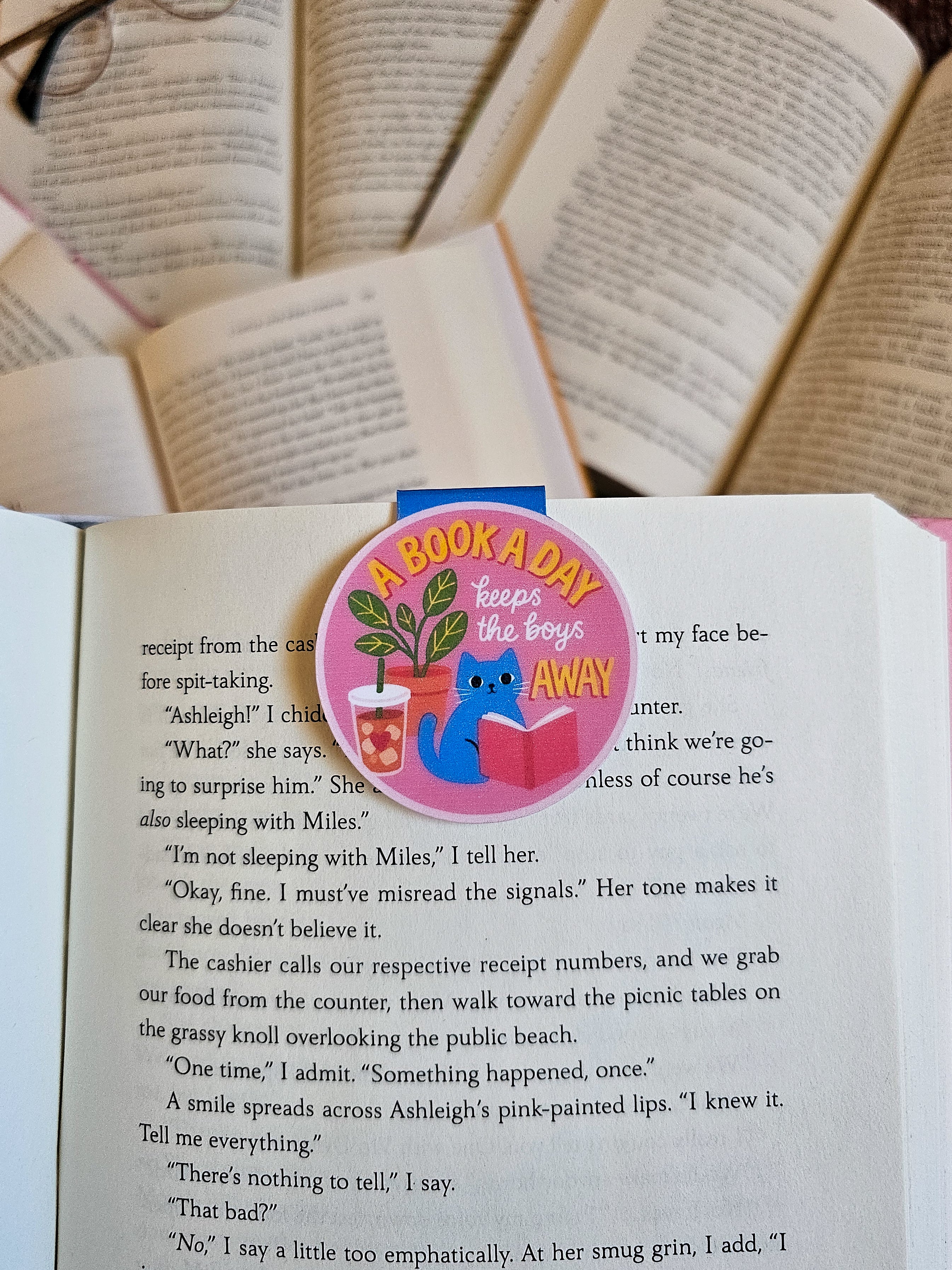A Book a Day... Magnetic Bookmark