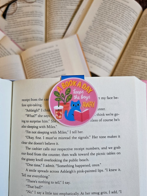 A Book a Day... Magnetic Bookmark