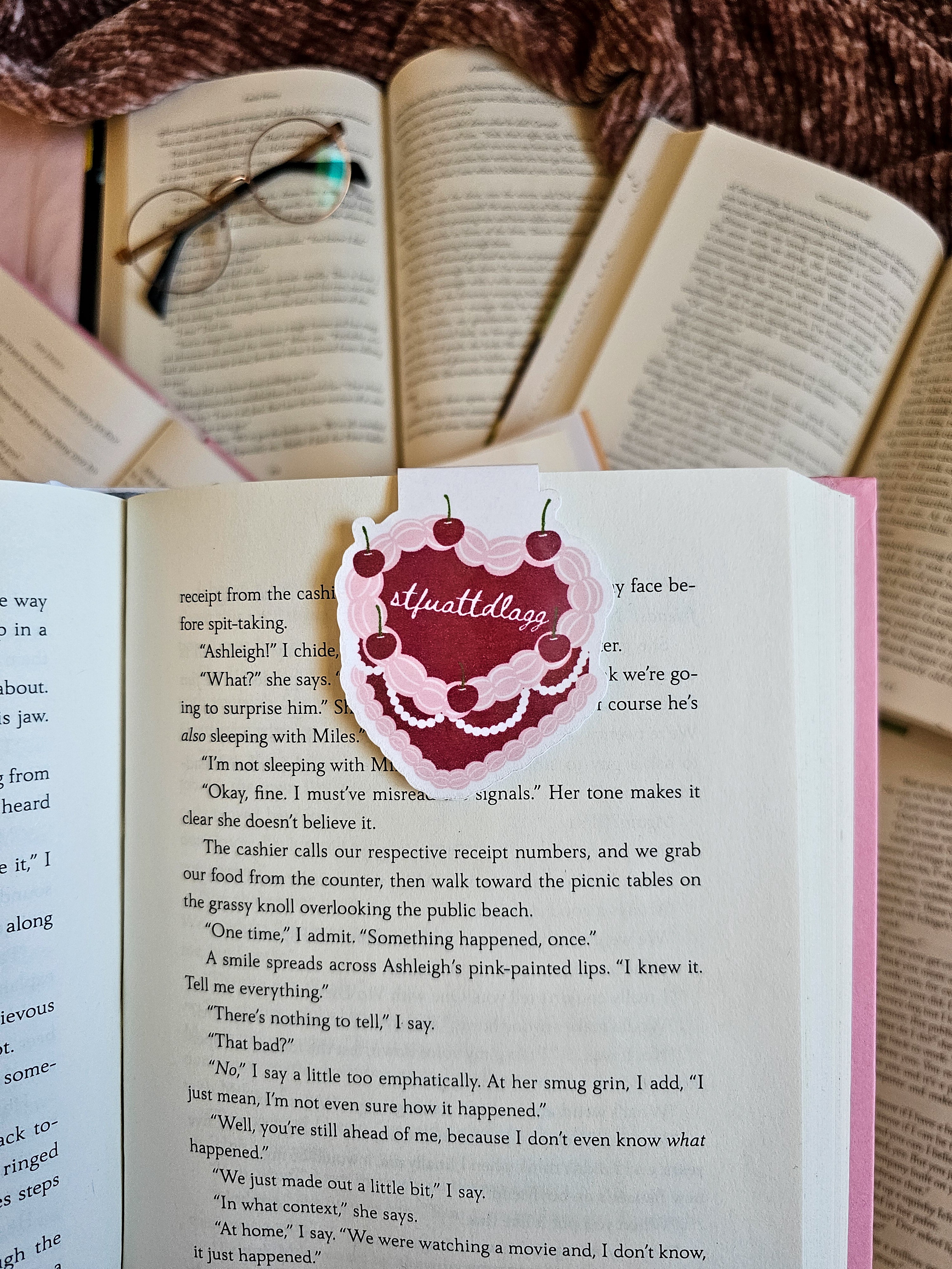 stfuattdlagg Magnetic Bookmark