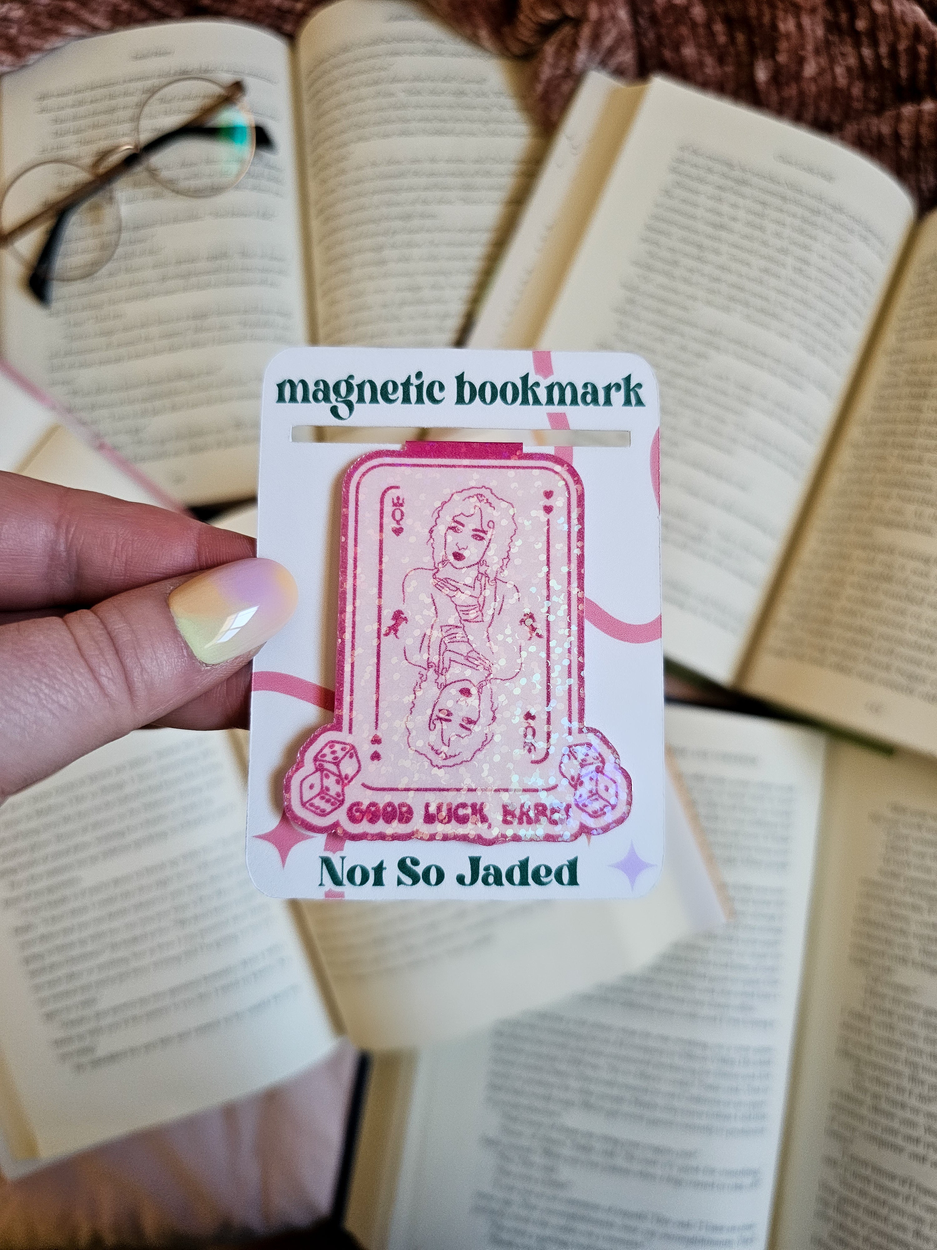 Good Luck Babe Magnetic Bookmark