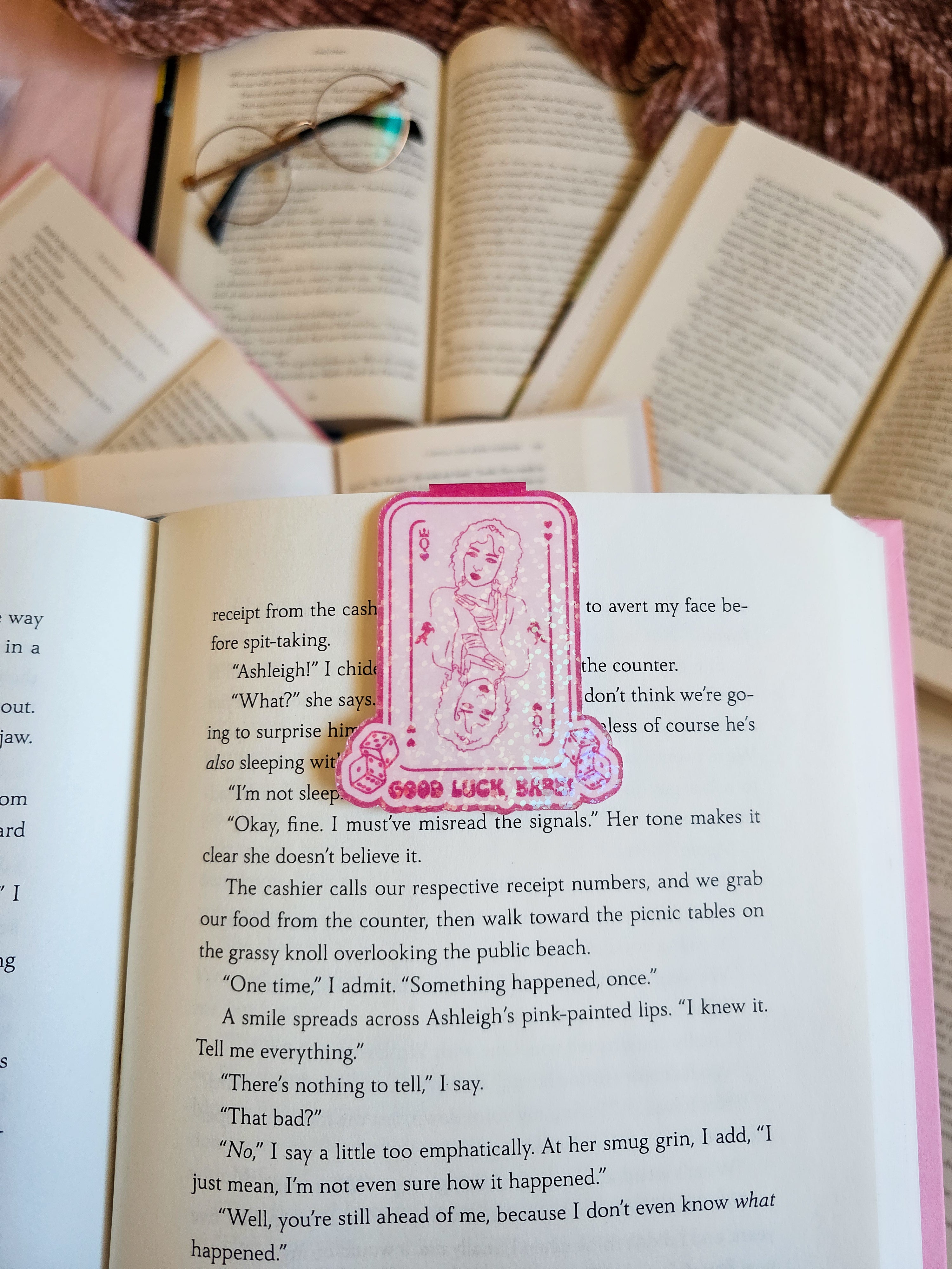Good Luck Babe Magnetic Bookmark