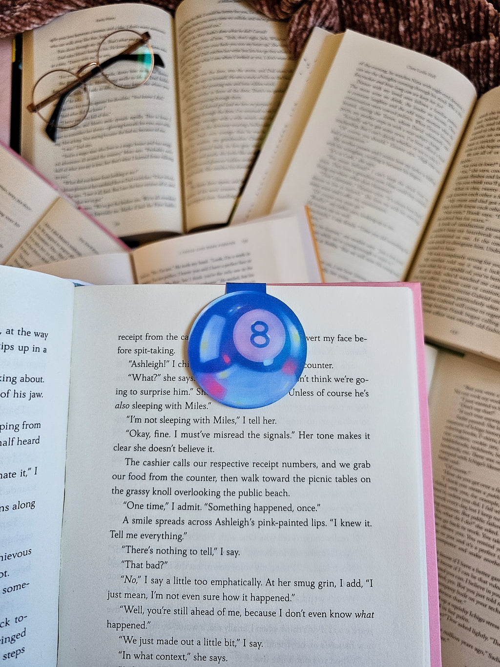 Magic 8 Ball Magnetic Bookmark