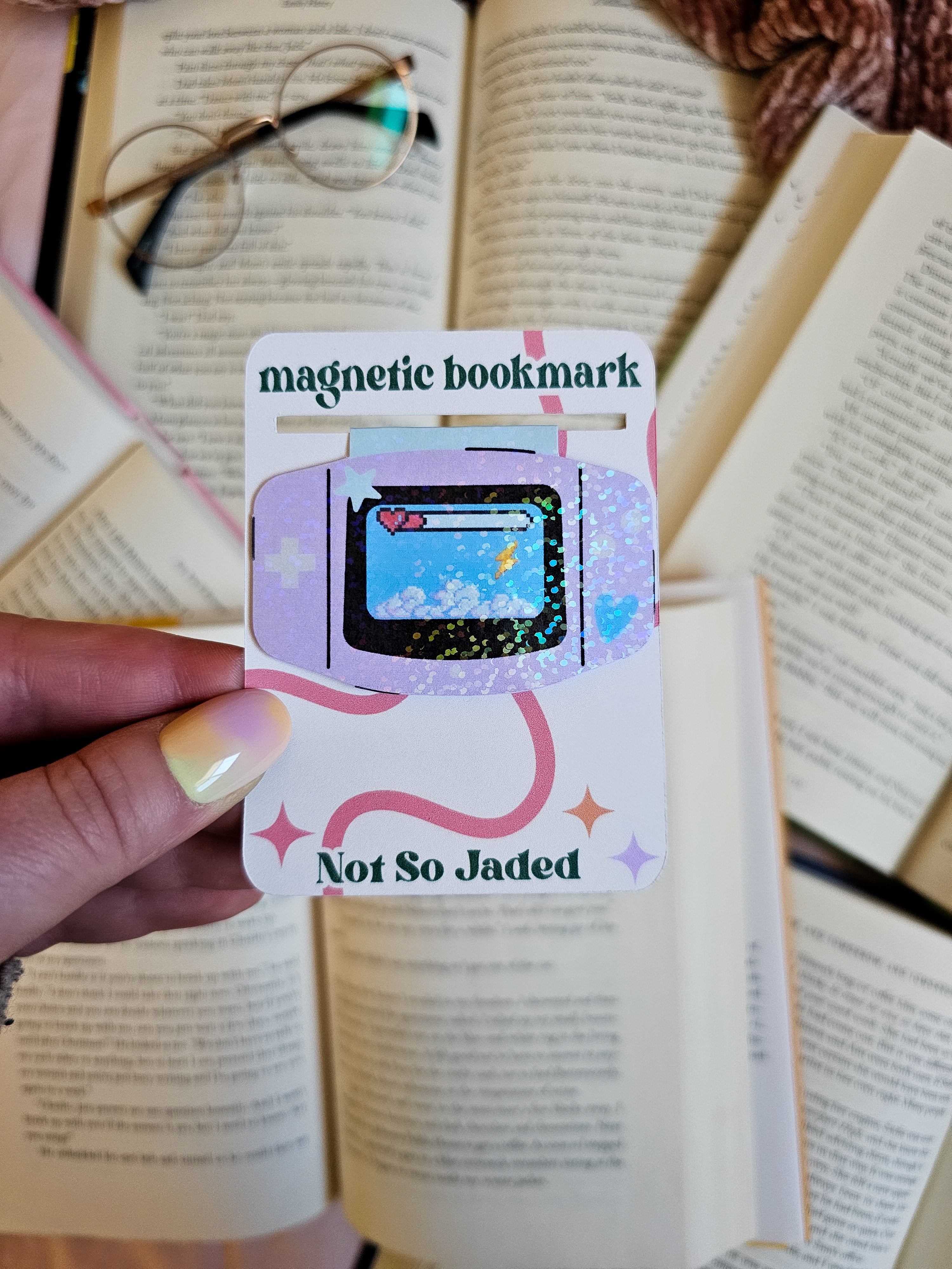 Game Over Magnetic Bookmark