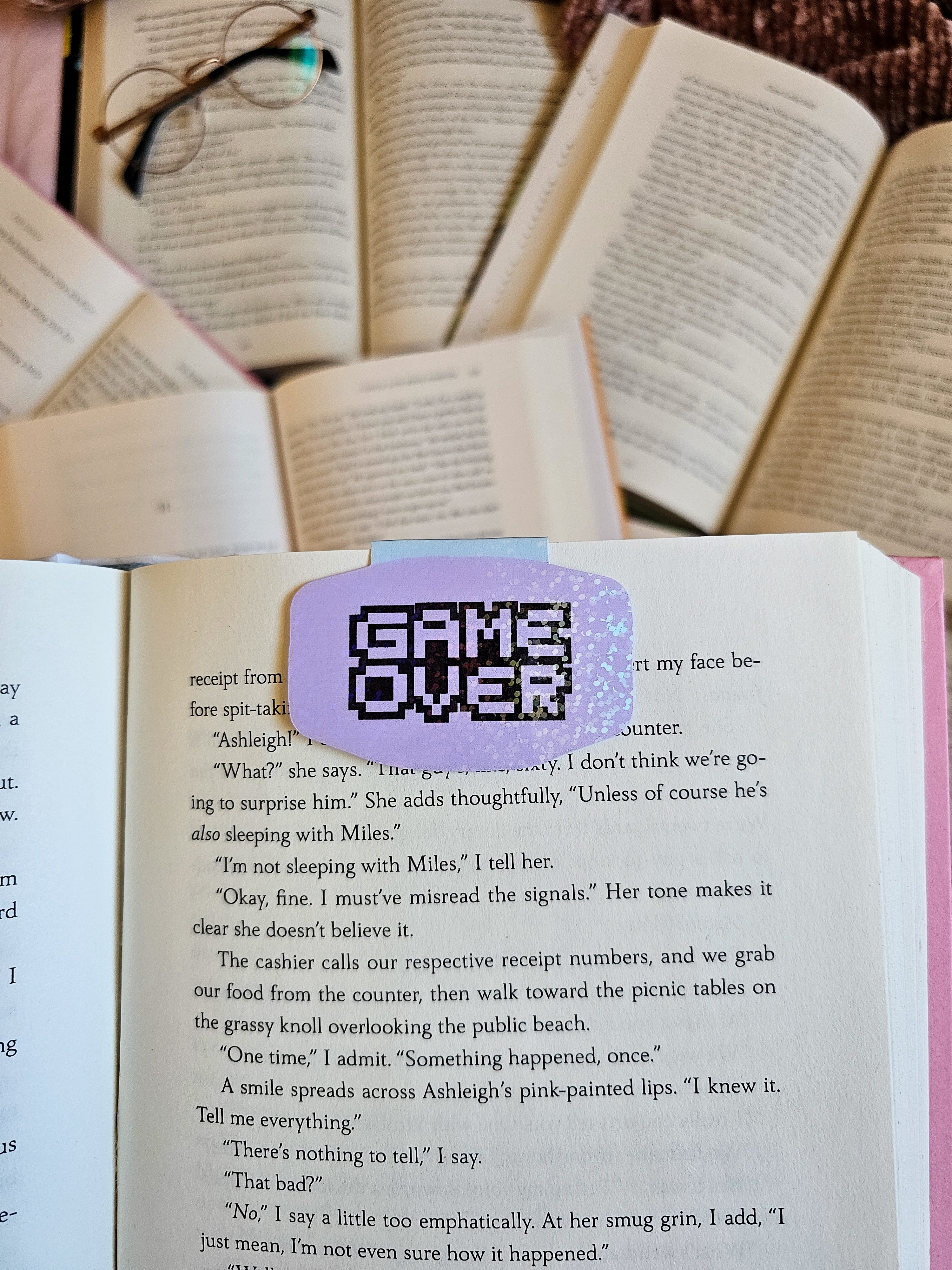 Game Over Magnetic Bookmark