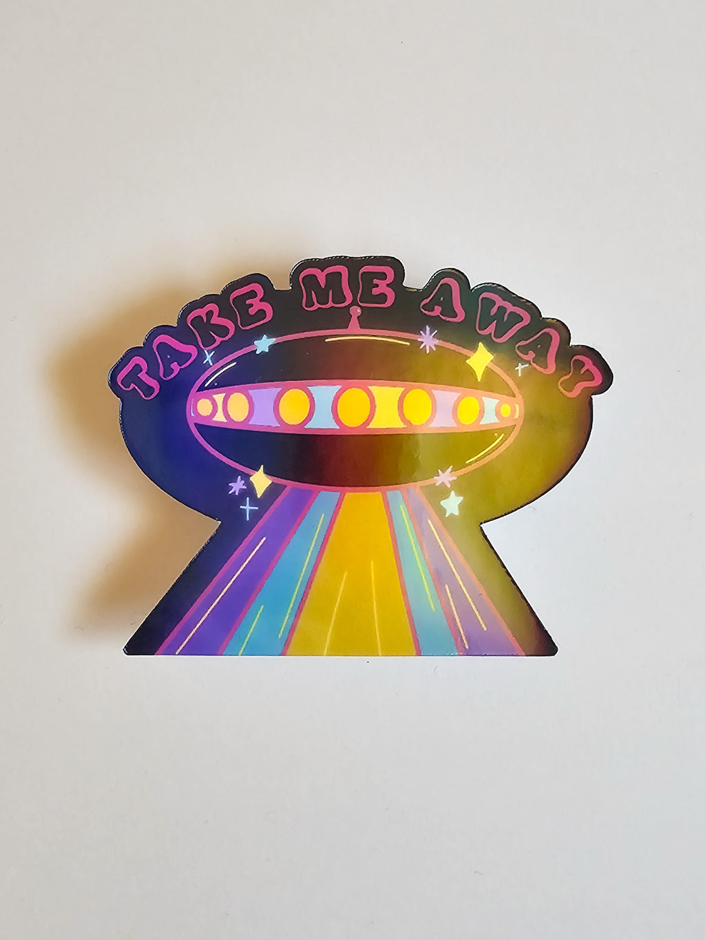 Take Me Away Sticker