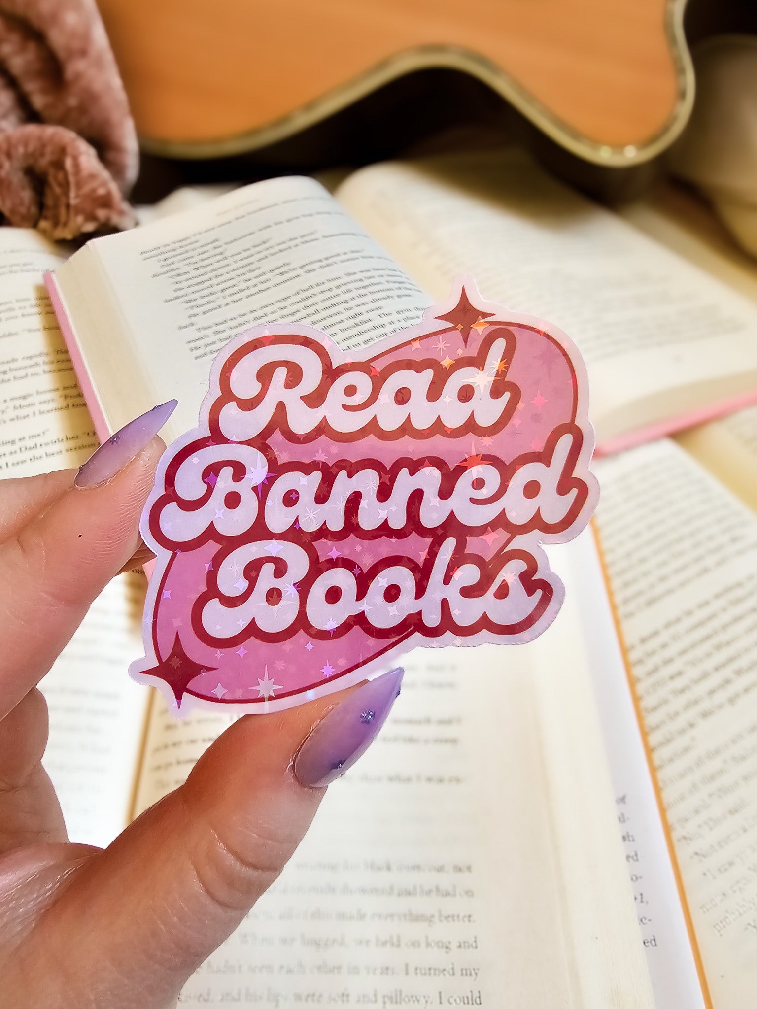 Read Banned Books Sticker