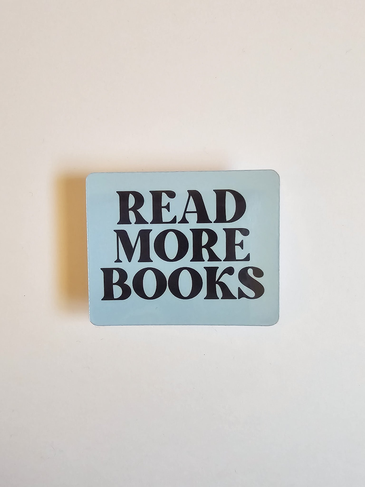 Blue Read More Books Sticker