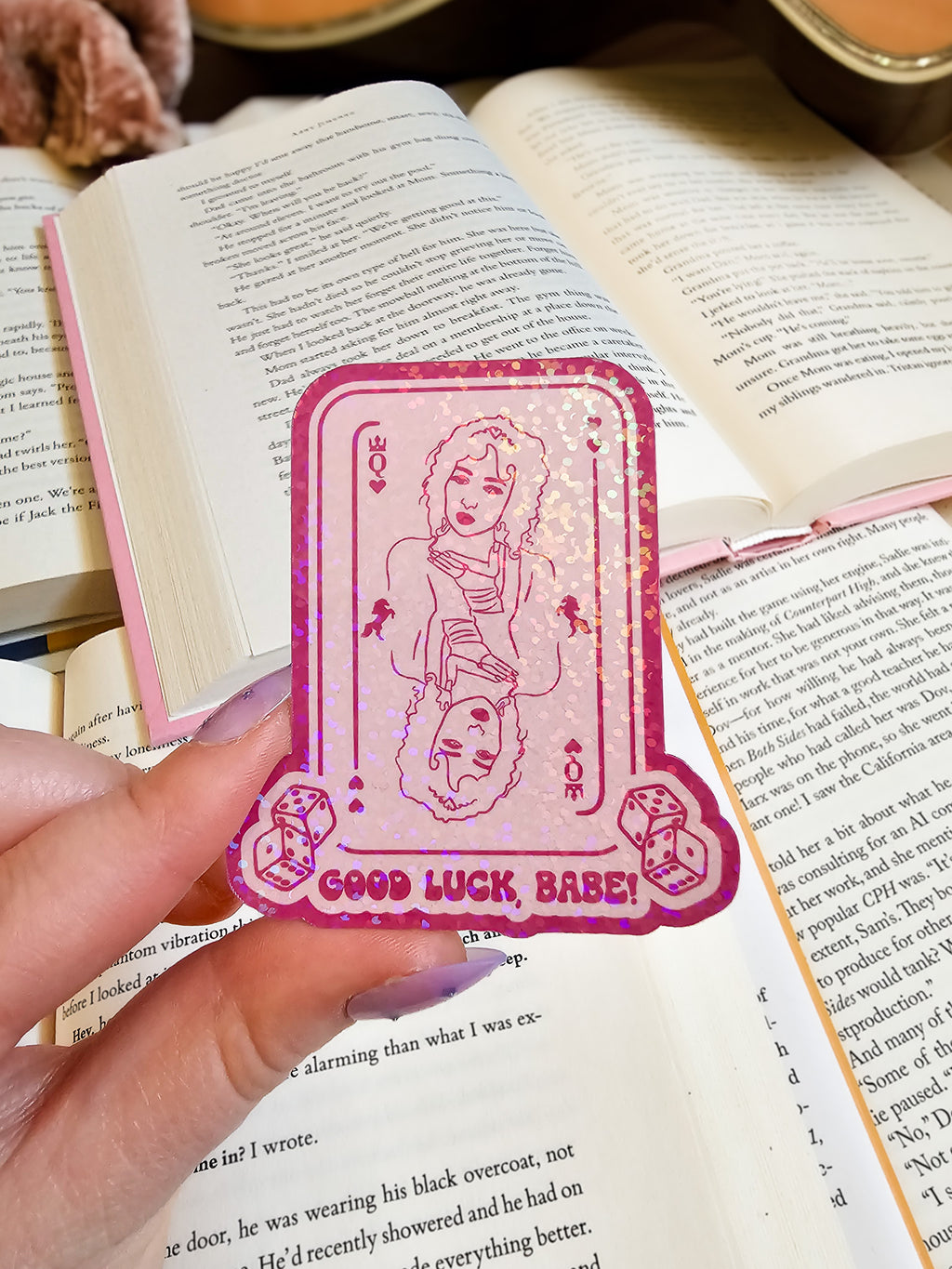 Good Luck Babe Sticker