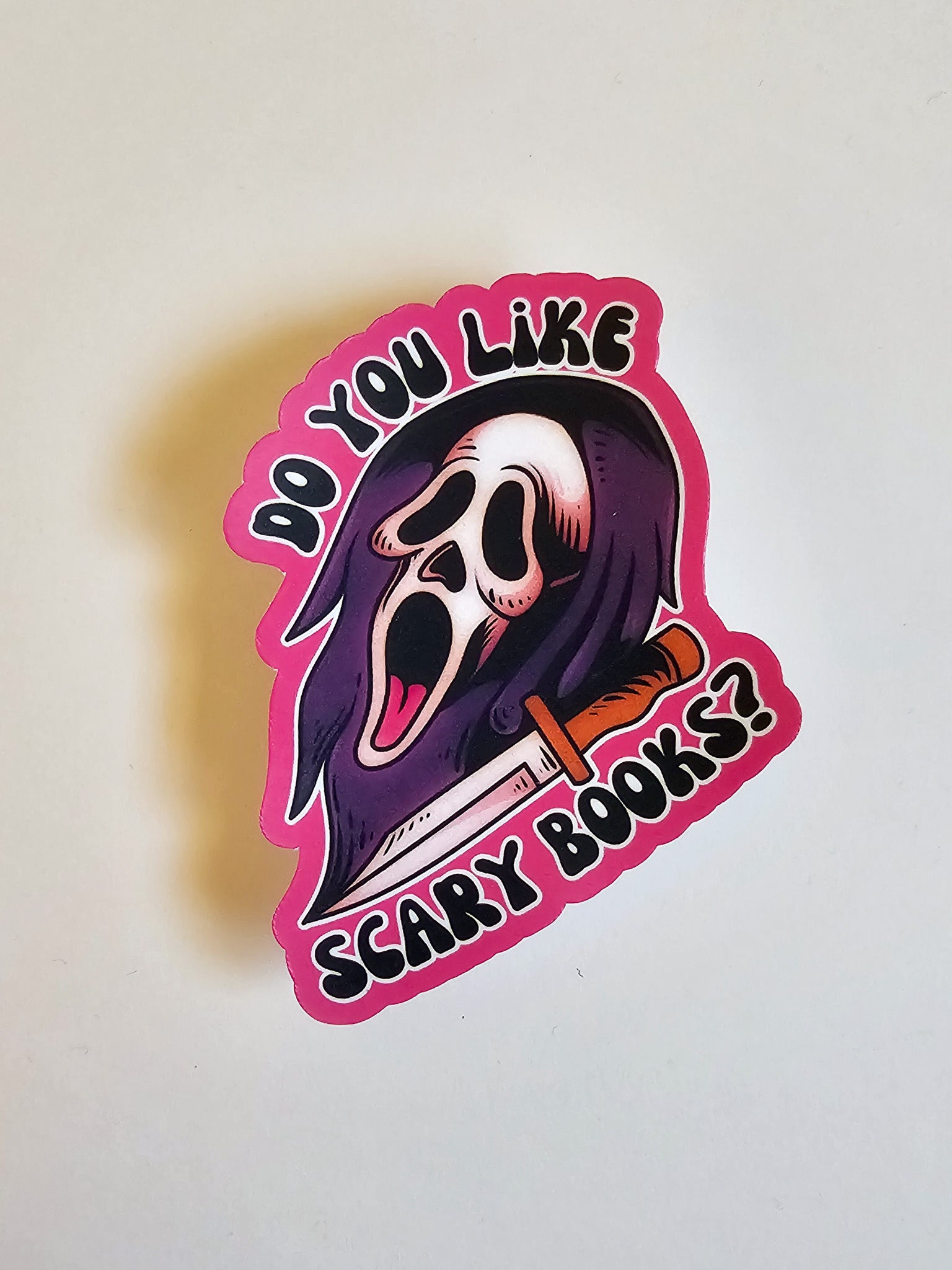 Scary Books Sticker
