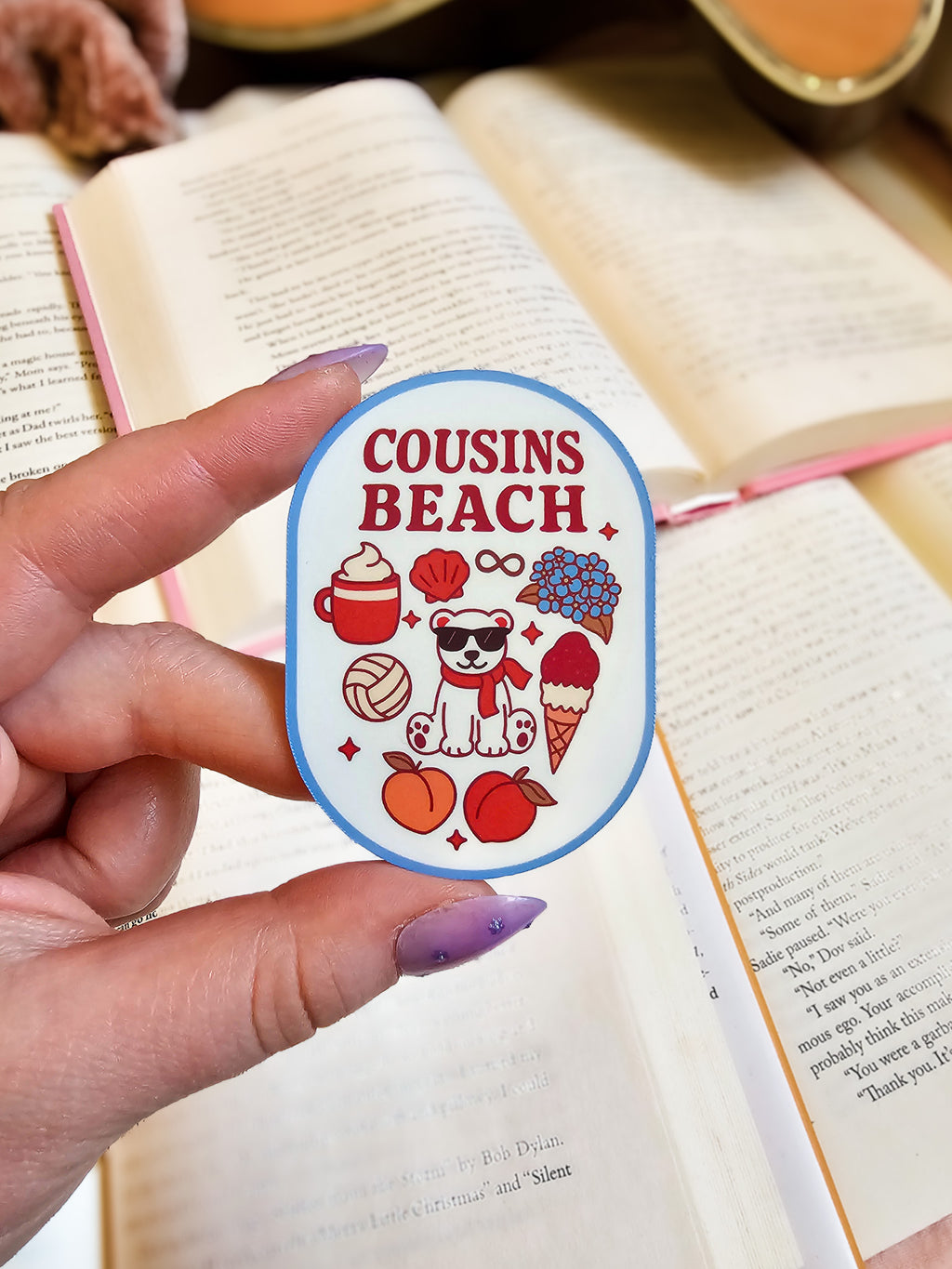 Cousins Beach Sticker