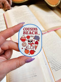 Cousins Beach Sticker