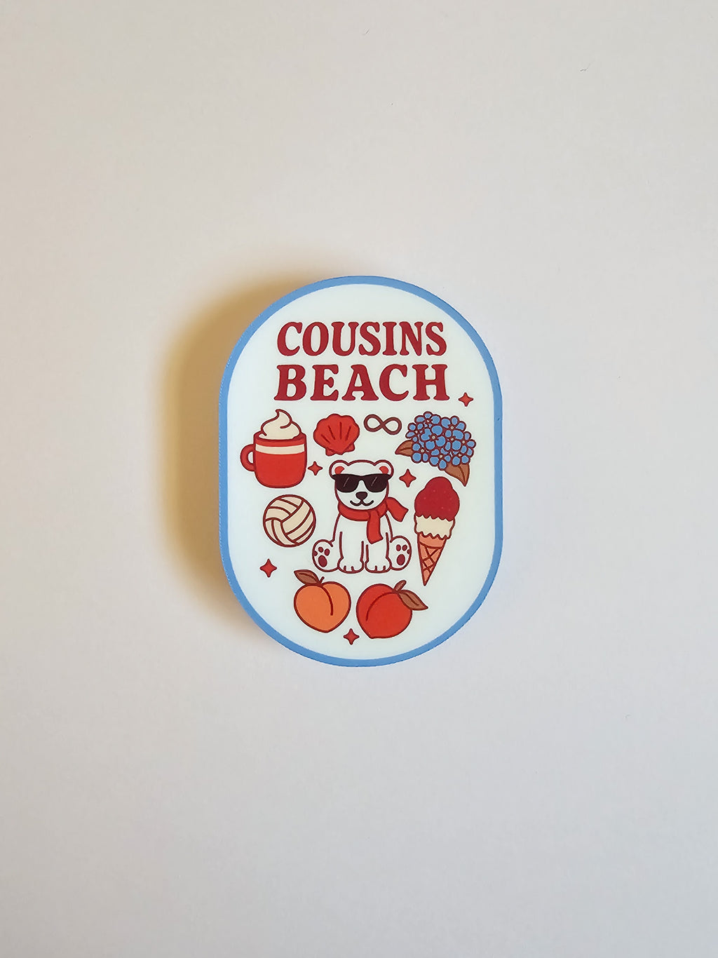 Cousins Beach Sticker