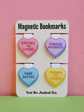 Romance Tropes Magnetic Bookmark 4-Pack