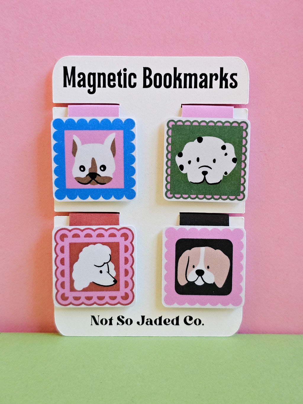 Picture Perfect Pups Bookmark 4-Pack