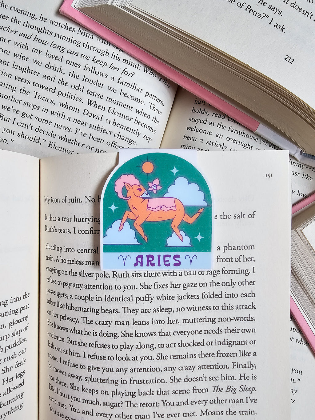 Zodiac Sign Magnetic Bookmark