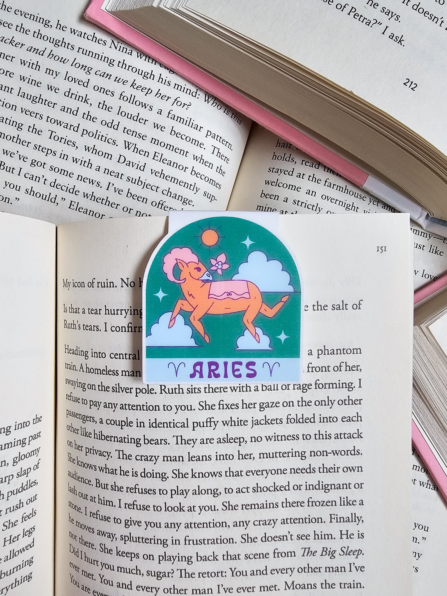 Zodiac Sign Magnetic Bookmark