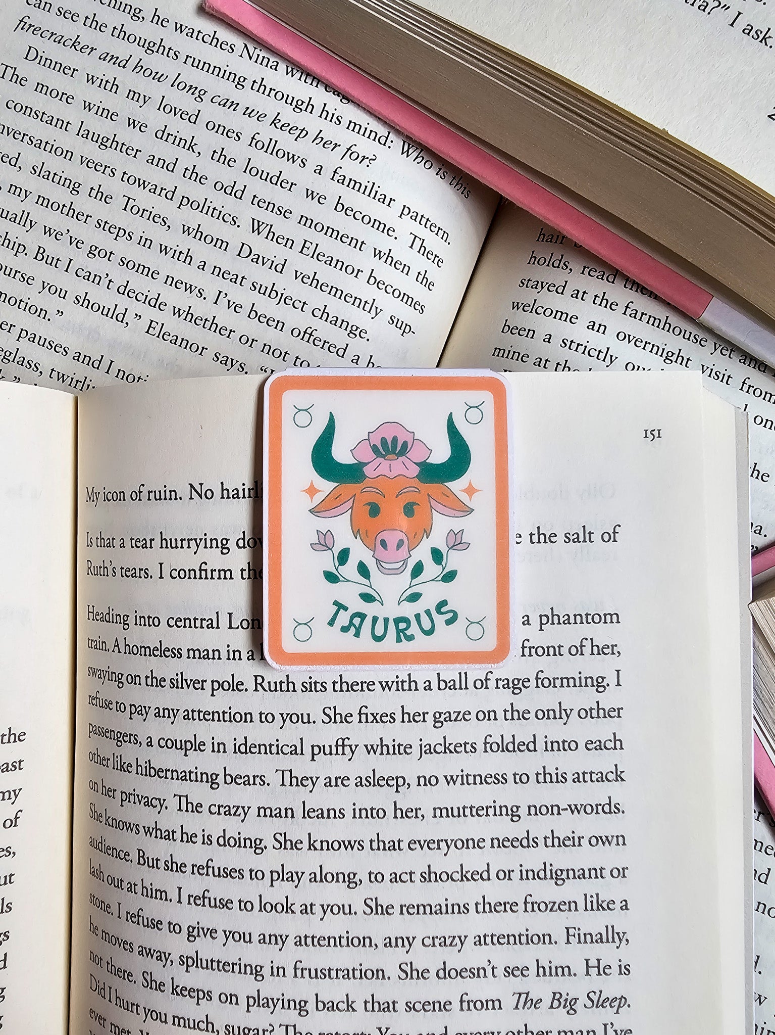 Zodiac Sign Magnetic Bookmark