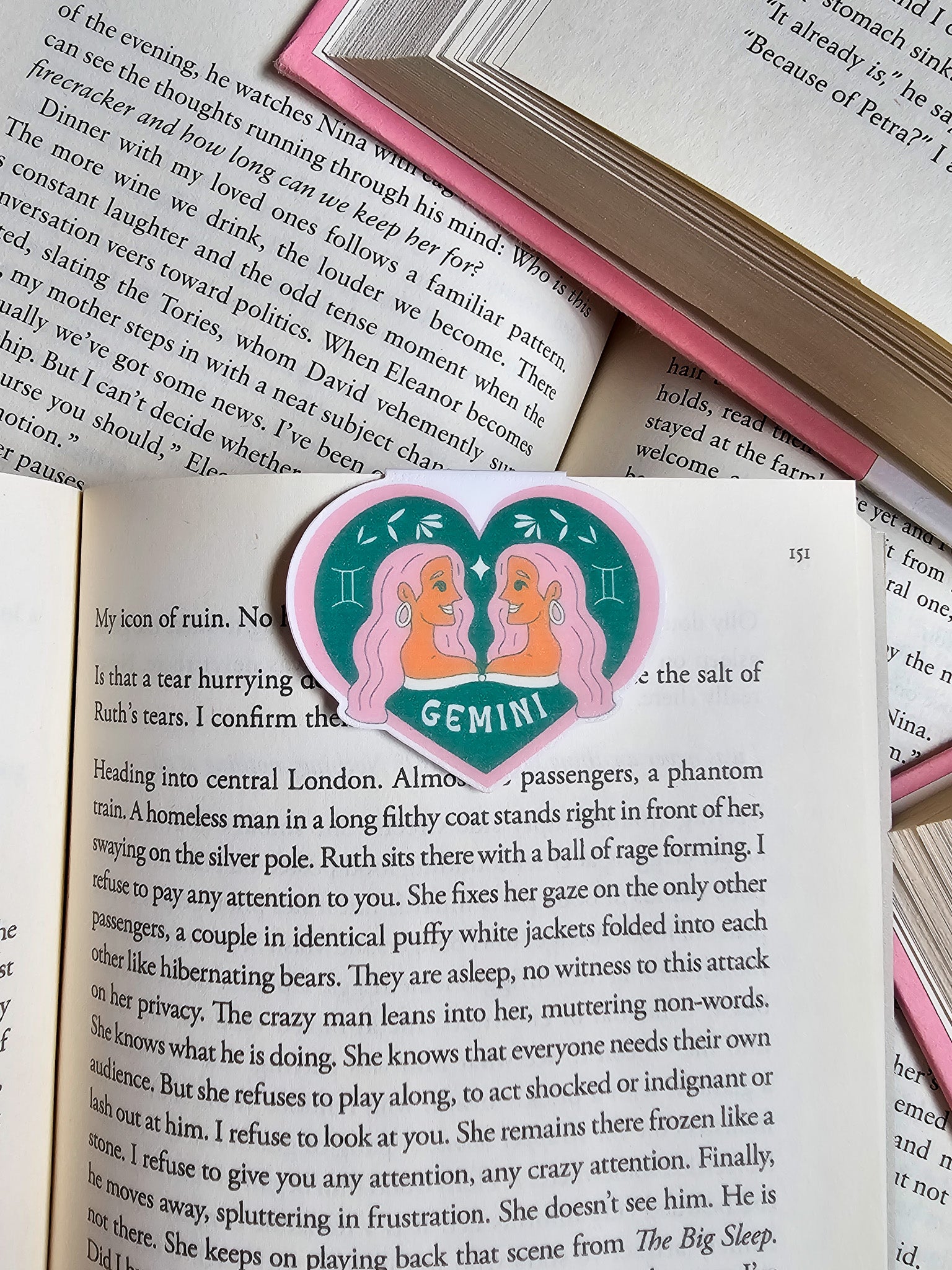Zodiac Sign Magnetic Bookmark
