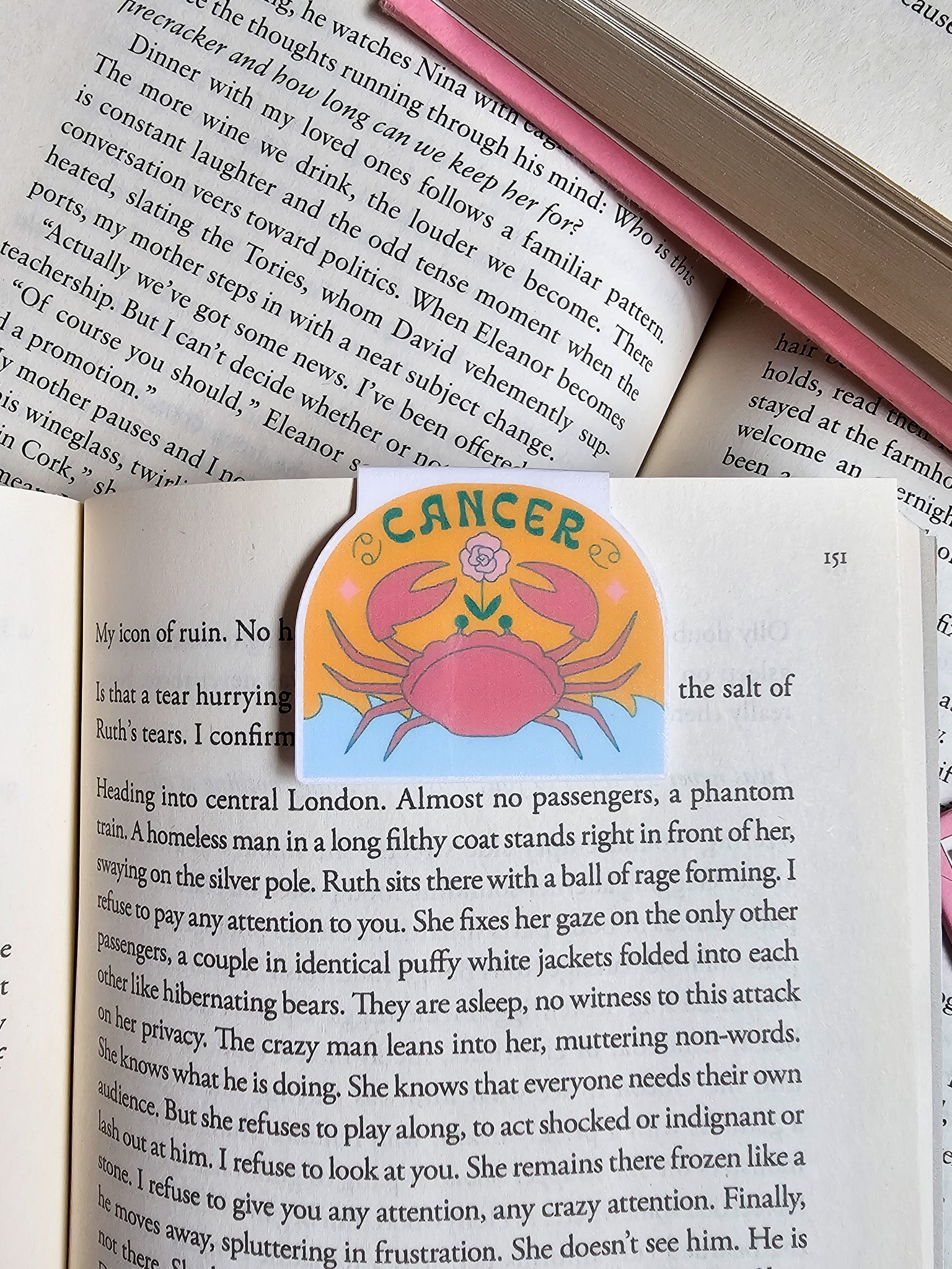 Zodiac Sign Magnetic Bookmark