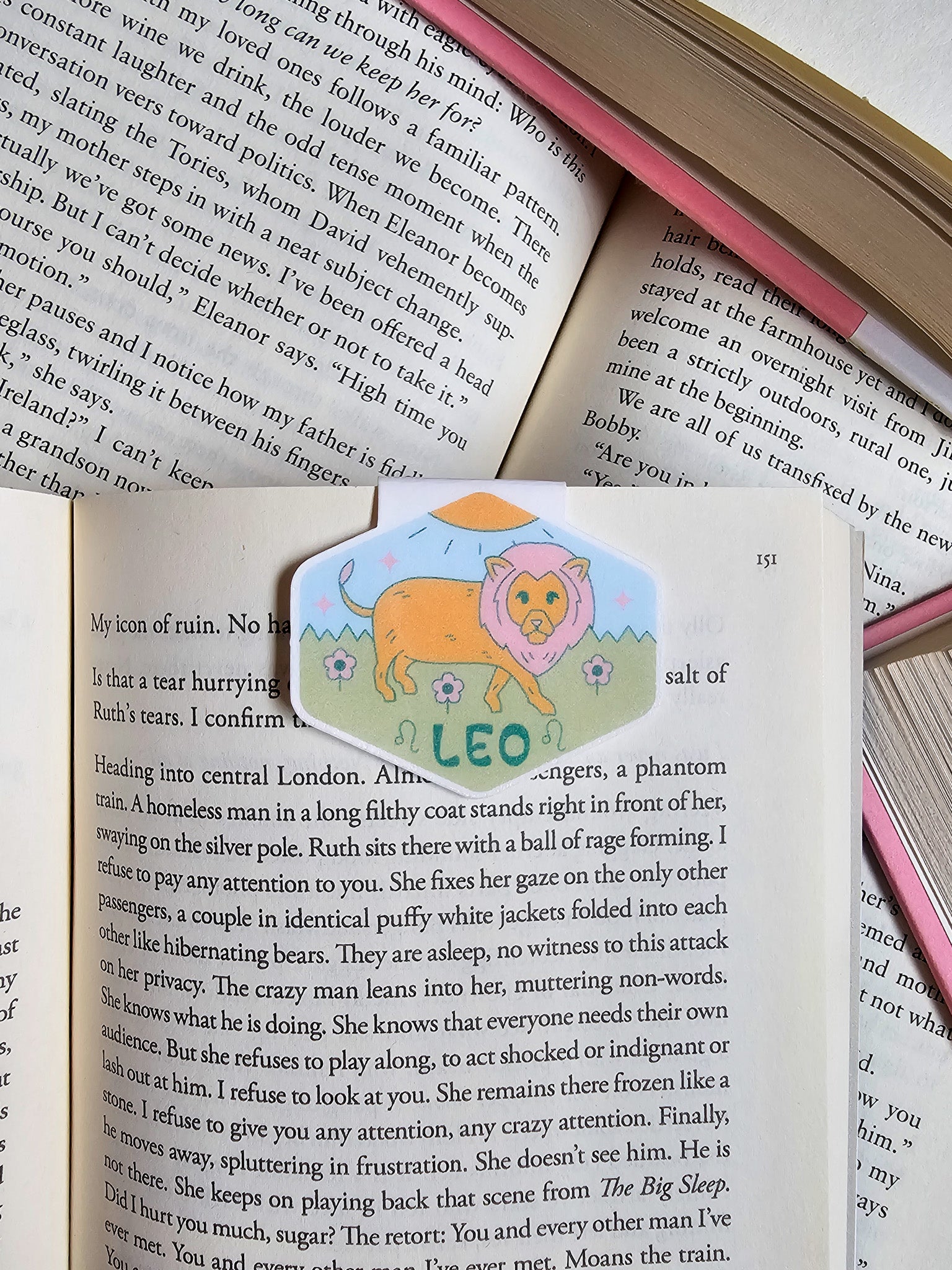 Zodiac Sign Magnetic Bookmark