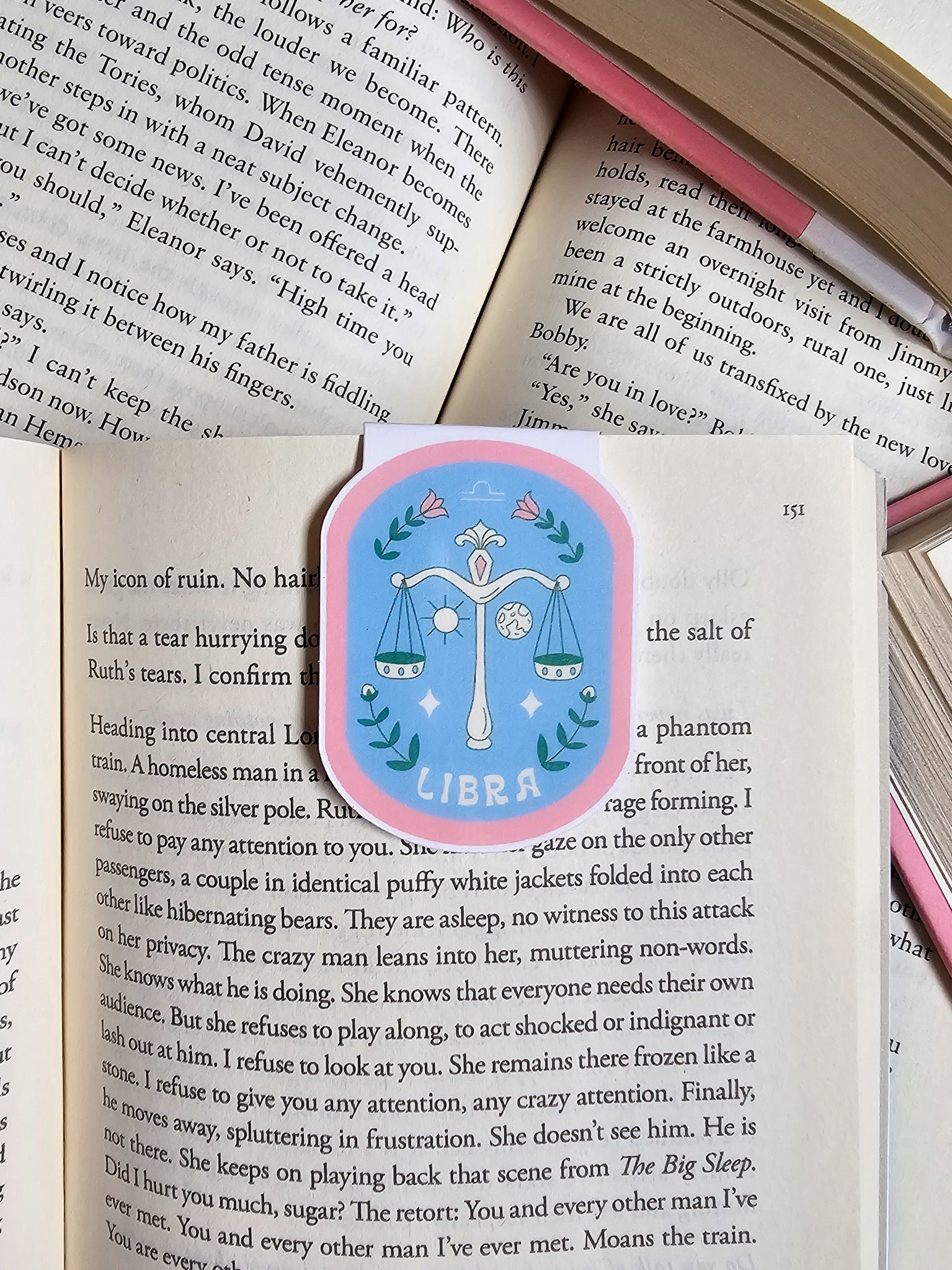 Zodiac Sign Magnetic Bookmark
