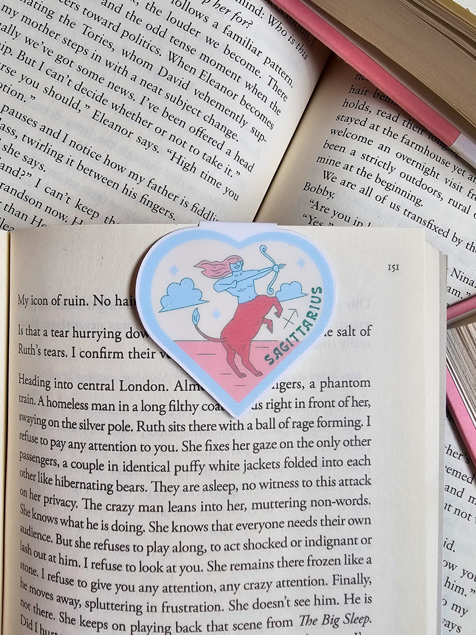 Zodiac Sign Magnetic Bookmark