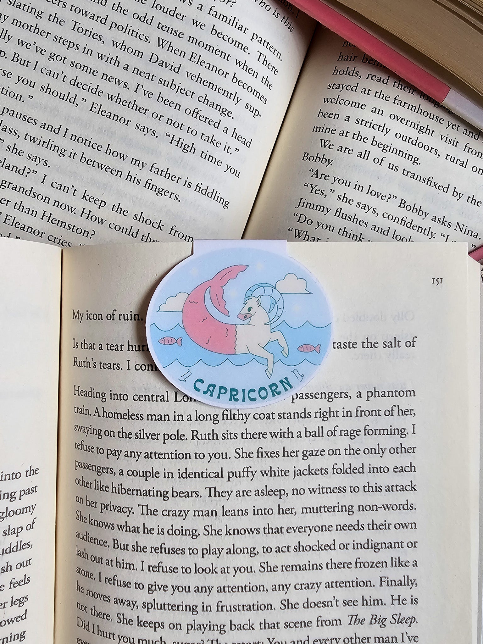 Zodiac Sign Magnetic Bookmark