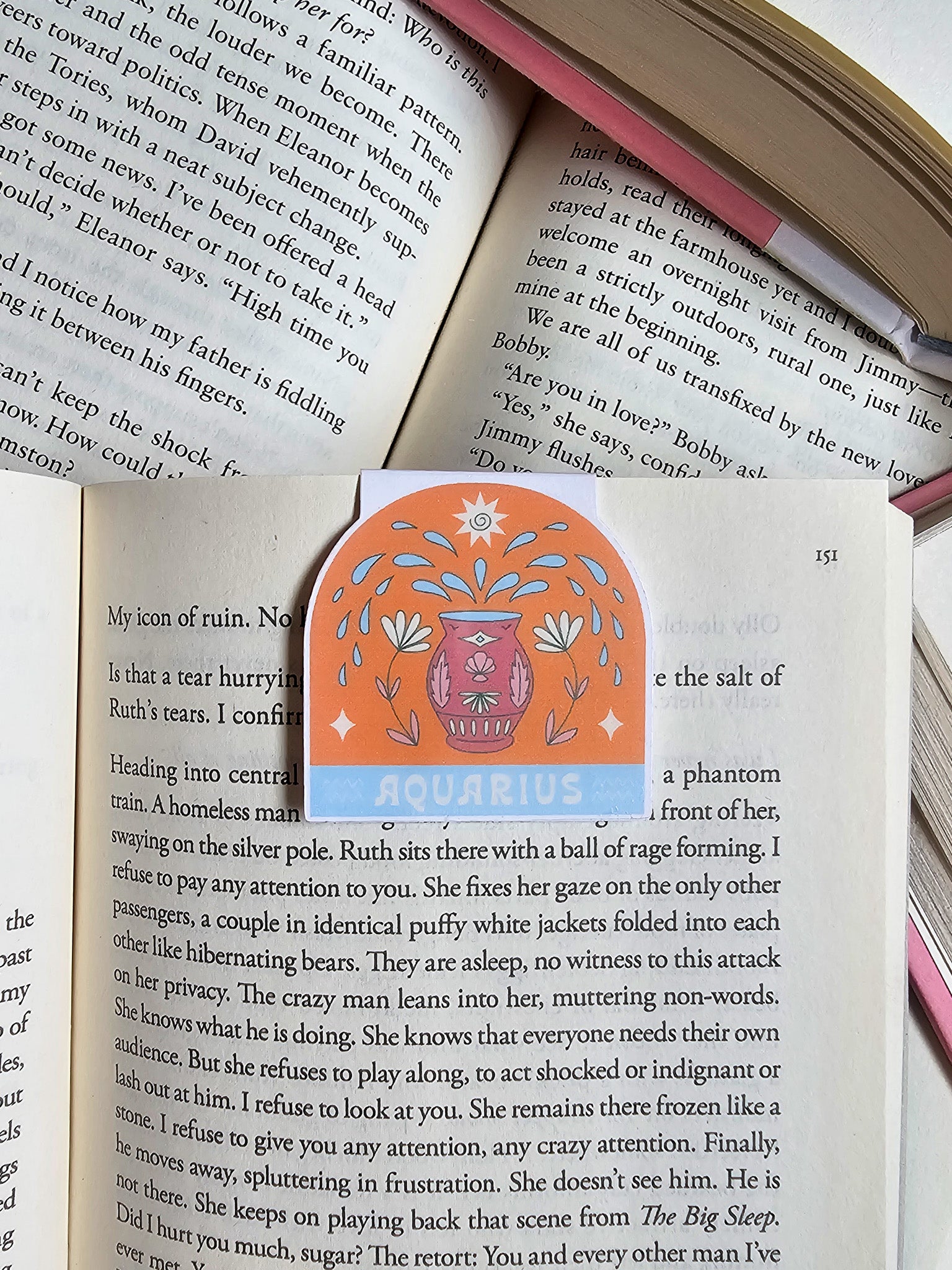 Zodiac Sign Magnetic Bookmark