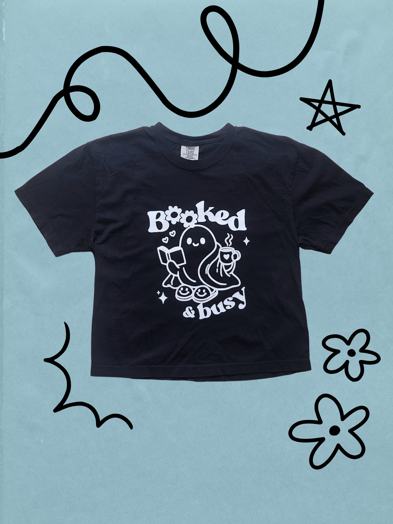 Booked & Busy Boxy T-Shirt