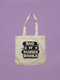Bag Of Banned Books Tote Bag
