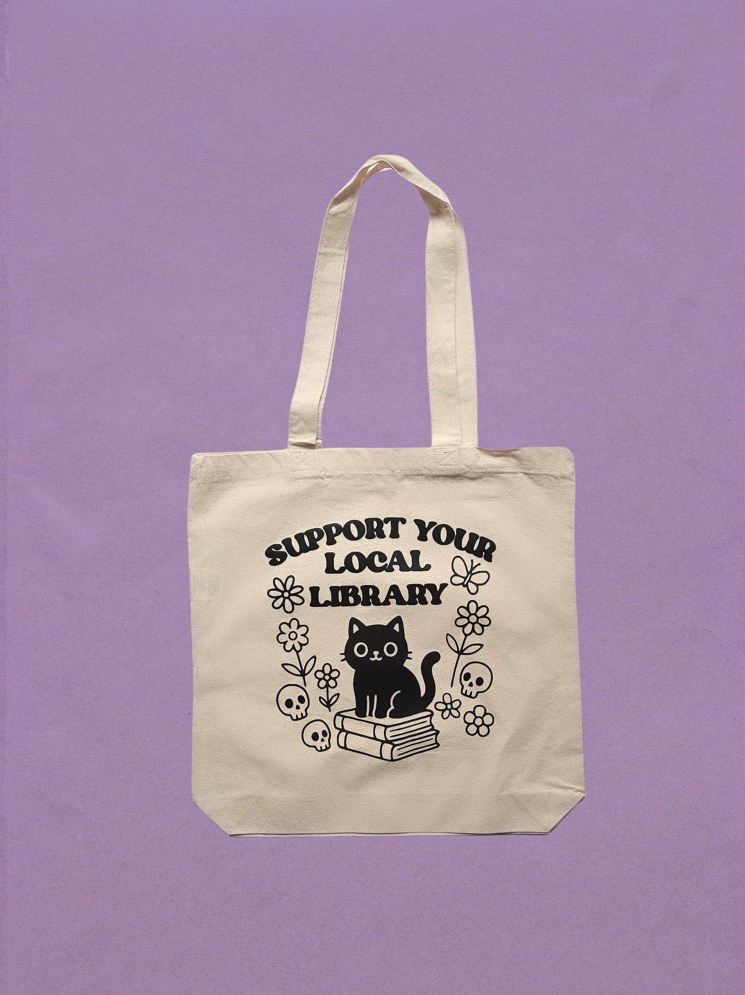 Support Your Local Library Tote Bag